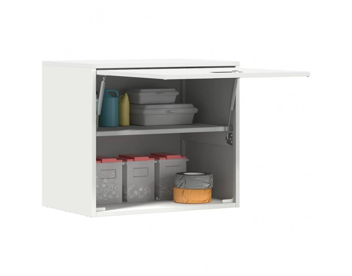 Sonata Dulap de perete pentru garaj Alb 60 x 40 x 53 cm