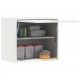 Sonata Dulap de perete pentru garaj Alb 60 x 40 x 53 cm