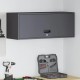 Sonata H Стенен шкаф за гараж Черно 90 x 33 x 35 см