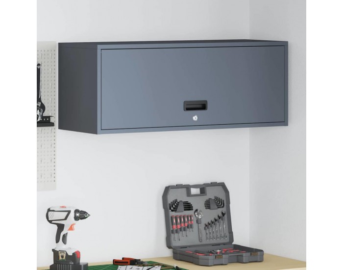 Sonata H Стенен шкаф за гараж Антрацит 90 x 33 x 35 см