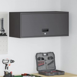 Sonata H Стенен шкаф за гараж Черно 80 x 33 x 35 см - Dulapuri