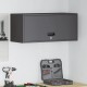 Sonata H Стенен шкаф за гараж Черно 80 x 33 x 35 см