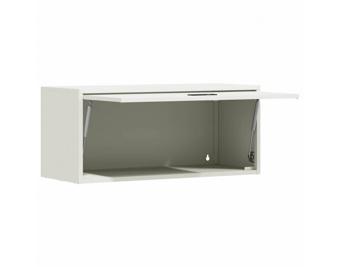 Sonata H Стенен шкаф за гараж Бяло 80 x 33 x 35 см