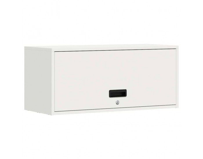 Sonata H Стенен шкаф за гараж Бяло 80 x 33 x 35 см