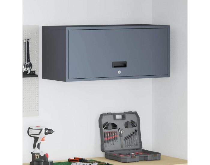 Sonata H Стенен шкаф за гараж Антрацит 80 x 33 x 35 см