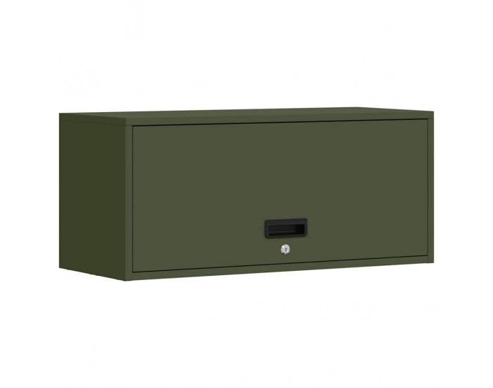 Sonata H Стенен шкаф за гараж Маслиненозелен 80 x 33 x 35 см