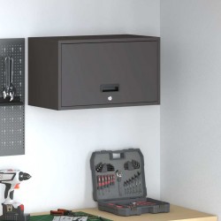 Sonata H Стенен шкаф за гараж Черно 60 x 33 x 35 см - Dulapuri