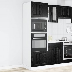 Sonata H Кухненски шкаф Черния дъб 60 x 57 x 207 см Инженерно дърво - Module Sonata