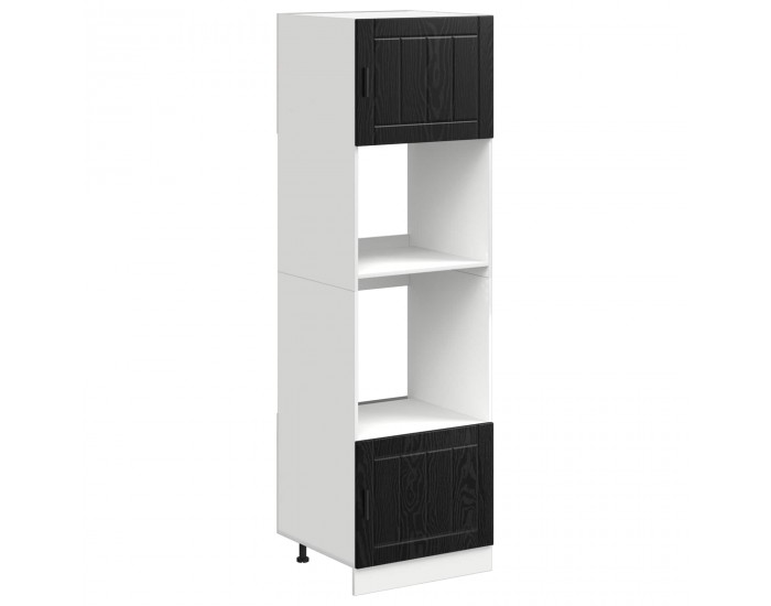 Sonata H Кухненски шкаф Черния дъб 60 x 57 x 207 см Инженерно дърво