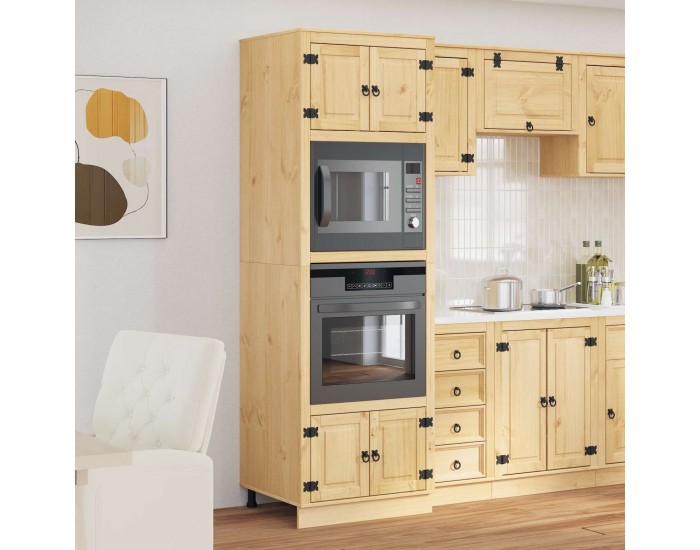 Sonata H За шкафове с рафт Меден 60 x 32 x 40 см Солидно борово дърво