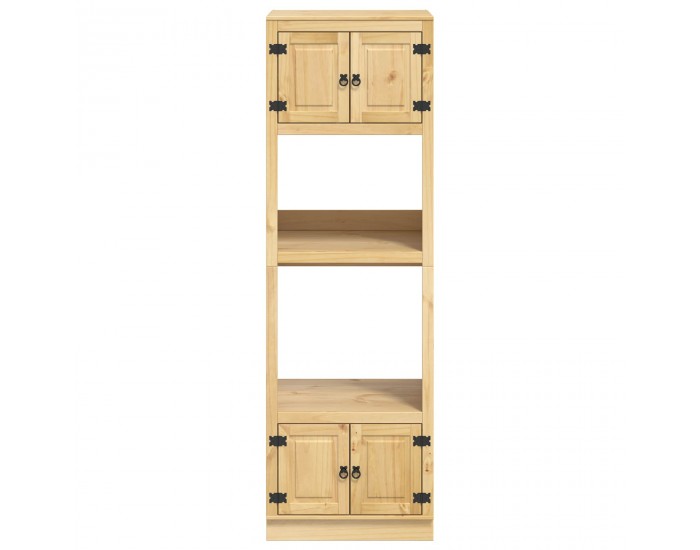 Sonata H За шкафове с рафт Меден 60 x 32 x 40 см Солидно борово дърво