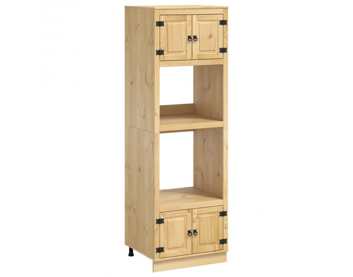 Sonata H За шкафове с рафт Меден 60 x 32 x 40 см Солидно борово дърво