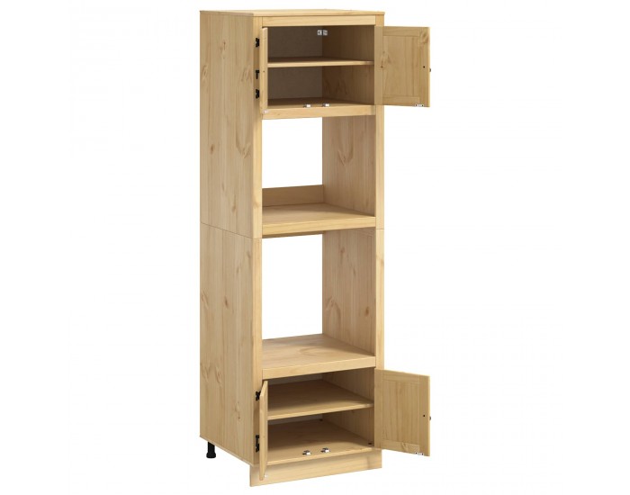 Sonata H За шкафове с рафт Меден 60 x 32 x 40 см Солидно борово дърво