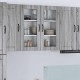 Sonata H Кухненски шкаф Сив Сонома 80 x 31 x 80 см Инженерно дърво