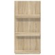 Sonata H Етажерка за списания с рафт Сонома дъб 51 x 11 x 102 см