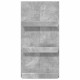 Sonata H Етажерка за списания с рафт Циментено сиво 51 x 11 x 102 см