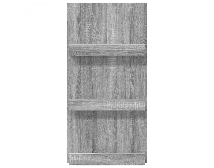 Sonata H Етажерка за списания с рафт Сив Сонома 51 x 11 x 102 см