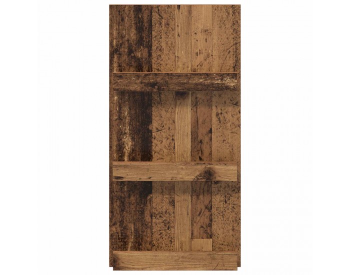 Sonata H Етажерка за списания с рафт Старо дърво 51 x 11 x 102 см