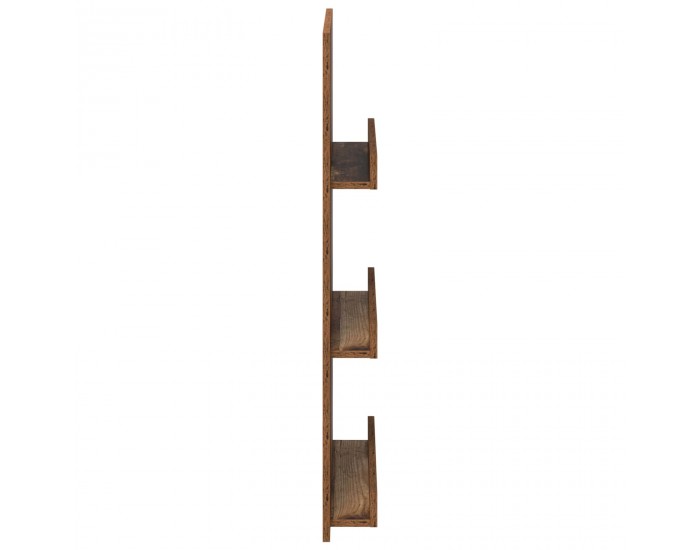 Sonata H Етажерка за списания с рафт Старо дърво 51 x 11 x 102 см