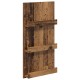 Sonata H Етажерка за списания с рафт Старо дърво 51 x 11 x 102 см