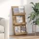 Sonata H Етажерка за списания Дъб 51 x 11 x 102 см Инженерно дърво