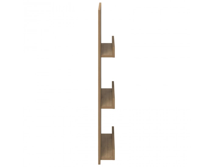 Sonata H Етажерка за списания Дъб 51 x 11 x 102 см Инженерно дърво