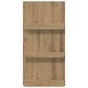 Sonata H Етажерка за списания Дъб 51 x 11 x 102 см Инженерно дърво