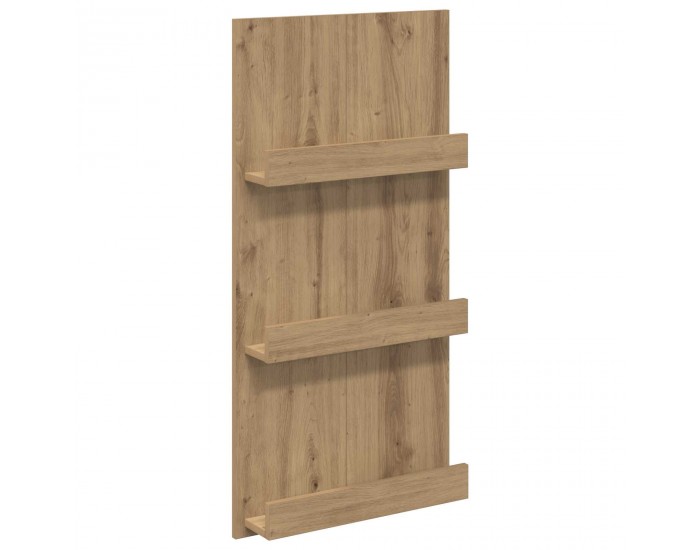 Sonata H Етажерка за списания Дъб 51 x 11 x 102 см Инженерно дърво