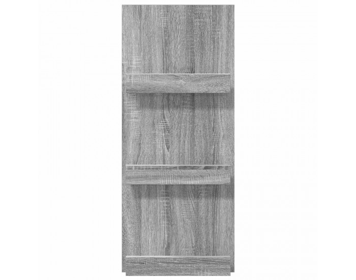 Sonata H Етажерка за списания с рафт Сив Сонома 51 x 11 x 102 см