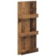 Sonata H Етажерка за списания с рафт Старо дърво 51 x 11 x 102 см