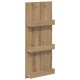 Sonata H Етажерка за списания Дъб 51 x 11 x 102 см Инженерно дърво