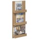 Sonata H Етажерка за списания Дъб 51 x 11 x 102 см Инженерно дърво