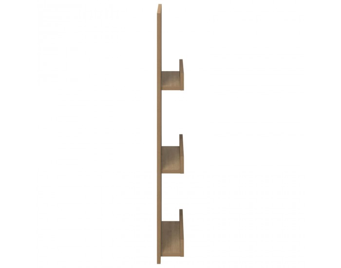 Sonata H Етажерка за списания Дъб 51 x 11 x 102 см Инженерно дърво