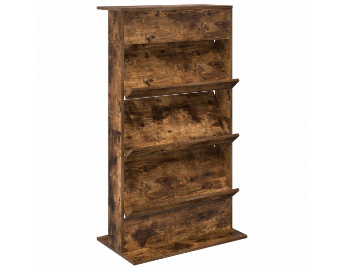 Sonata H Етажерка за списания Димян дъб 70 x 41 x 126 см Инженерно дърво