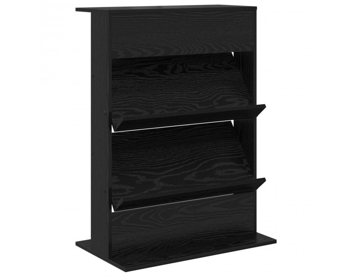 Sonata H Етажерка за списания Черния дъб 70 x 41 x 96 см Инженерно дърво