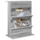 Sonata H Етажерка за списания Сив Сонома 70 x 41 x 96 см Инженерно дърво