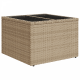 Sonata H 9 парчен комплект градински дивани с възглавници кафяв поли рътан