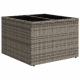 Sonata H 9-частов гордински диван с възглавници сив полиратан
