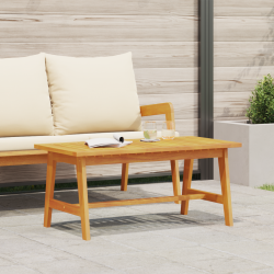Sonata H Маса за кафе 90x45x40 см Масивна дървесина от акация - Seturi pentru exterior