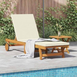 Sonata H Шезлонг 2 pcs Кафяво 40 x 40 x 40cm Масивна акациева дървесина - Șezlonguri