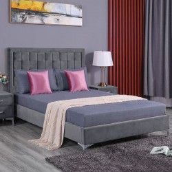 Спалня Мебели Богдан модел Montpelier - силвър - Bogdan Furniture