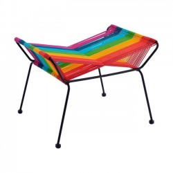 Ратанова табуретка Мебели Богдан модел Mix color - Bogdan Furniture