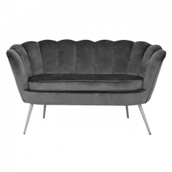 Канапе Мебели Богдан модел Shel silver velvet - Bogdan Furniture