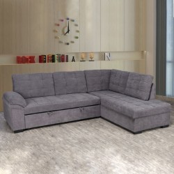 Ъглов диван Мебели Богдан модел  Djeid grey - Bogdan Furniture