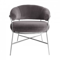 Кресло Мебели Богдан модел Trudi silver - Bogdan Furniture