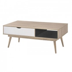 Кафе маса Мебели Богдан модел Alida сонома/бял - Bogdan Furniture