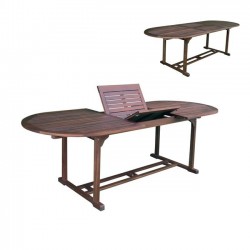 Овална разтегателна дървена маса Мебели Богдан модел Garden  - Bogdan Furniture