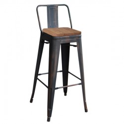 Бар стол Мебели Богдан модел Relix Wood - Scaune de bar