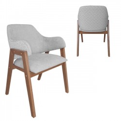 Кресло с орех крака Мебели Богдан модел  Keileb - Bogdan Furniture