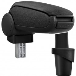 Подлакътник  VW Touran / VW Caddy (2K)  с контейнер за съхранение, Текстил /Черен - Piese și accesorii auto